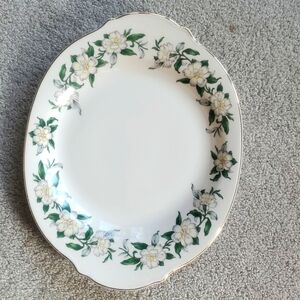 Vintage American Limoges Gardenia platter